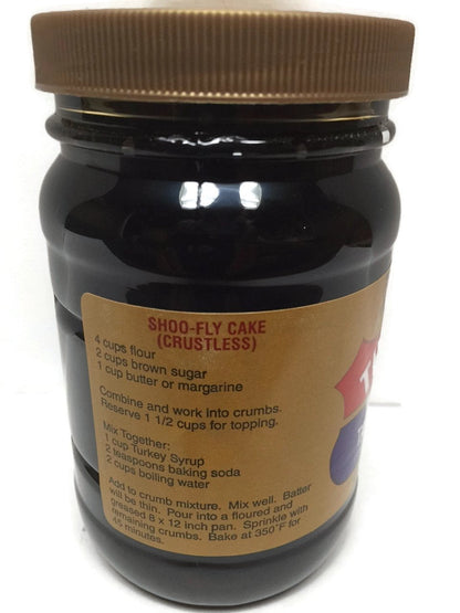 Mrs. Schlorer's Turkey Golden Table Syrup, 16 oz (1 Pint) | Premium Breakfast Syrup