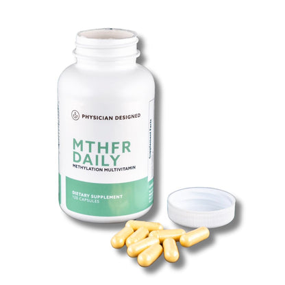 PD VARS MTHFR Daily Multivitamin | Methylated B-Complex for Energy, Mood & Heart | 120 Capsules