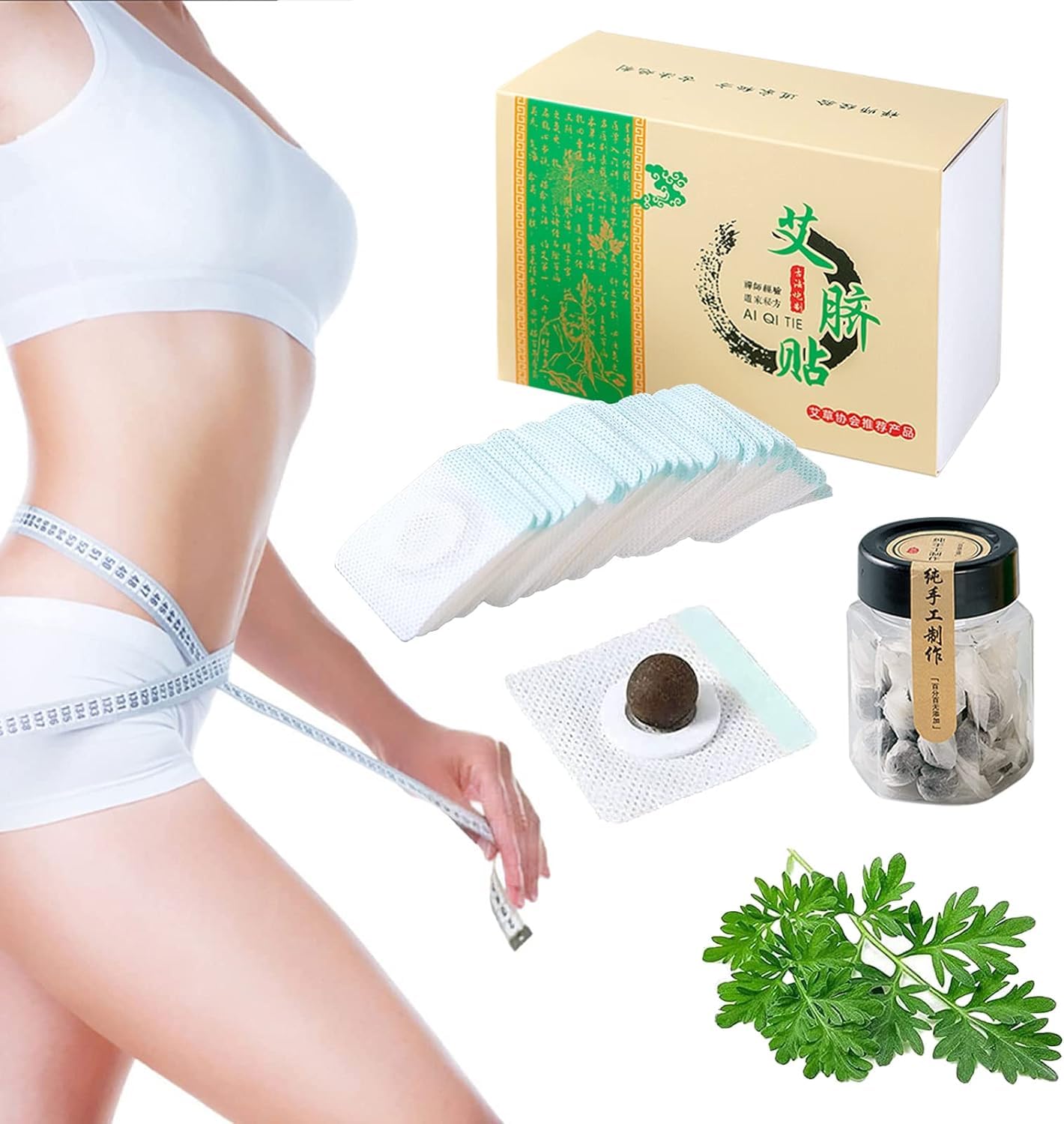Mugwort Belly Patch – Natural Wormwood Patches & Belly Stickers