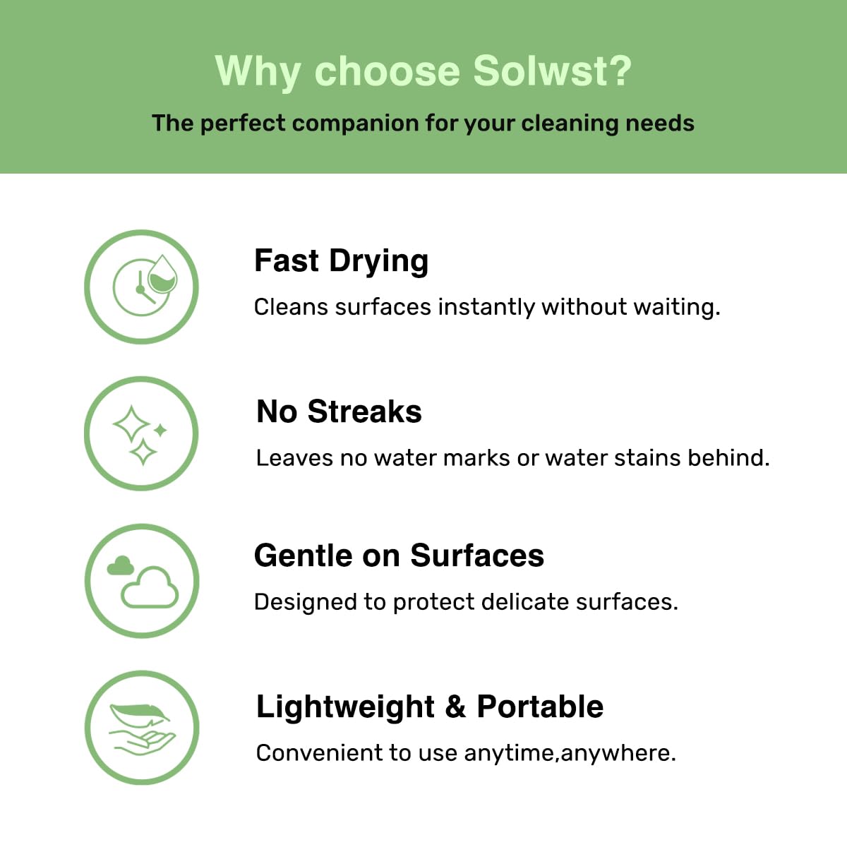 SOLWST Optix Lens Cleaning Wipes – 300 Pre-Moistened, Individually Wrapped for Glasses, Lenses & Screens