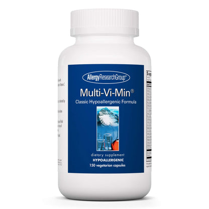 Allergy Research Group Multi-Vi-Min Multivitamin – High Potency, Bioavailable, Vegetarian, 150 Count