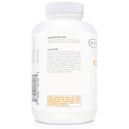 Multiform Omega-3 Fish Oil 2000mg - Burpless, Non-GMO, 180 Capsules