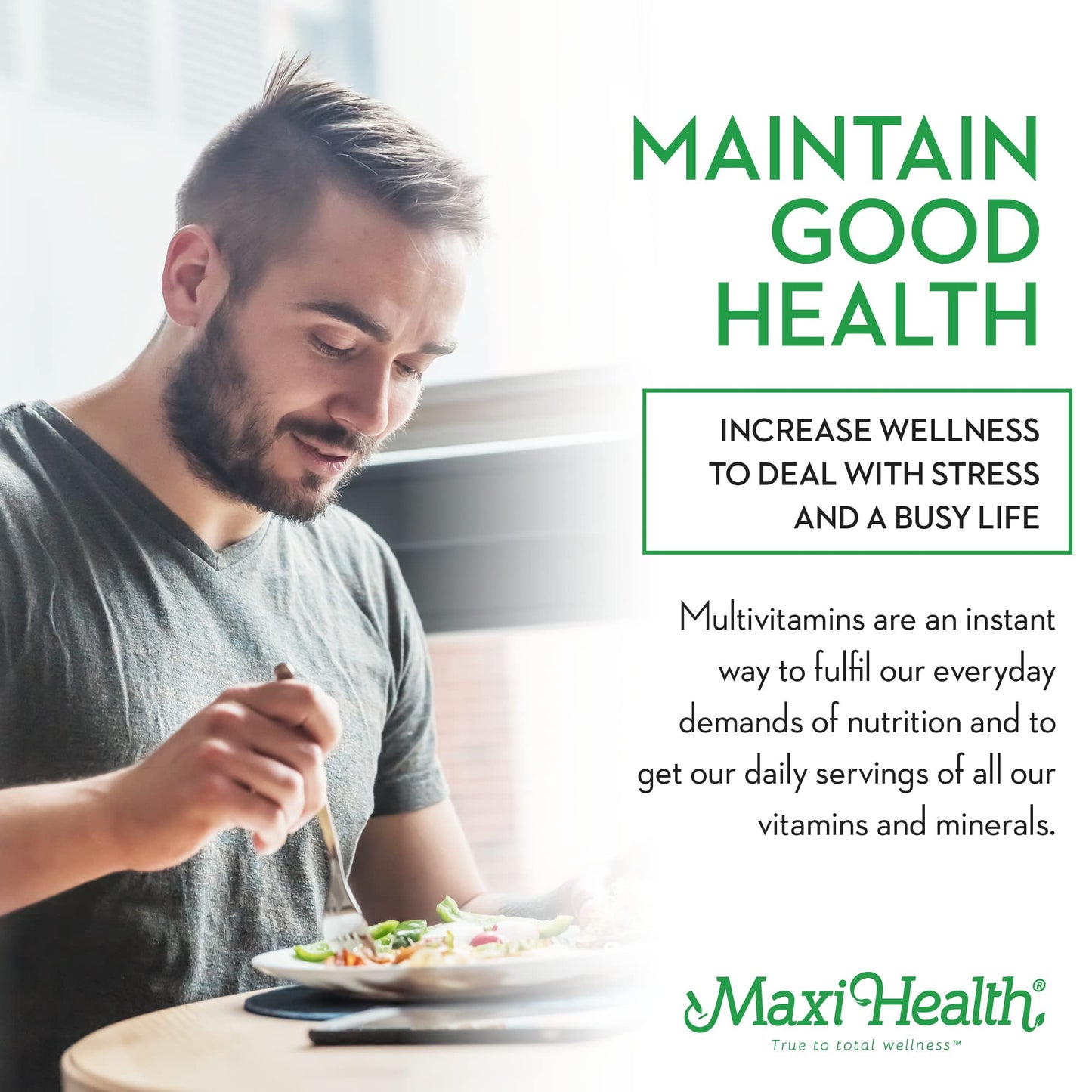 Multivitamin for Men & Women – High Potency Daily Multi with CoQ10