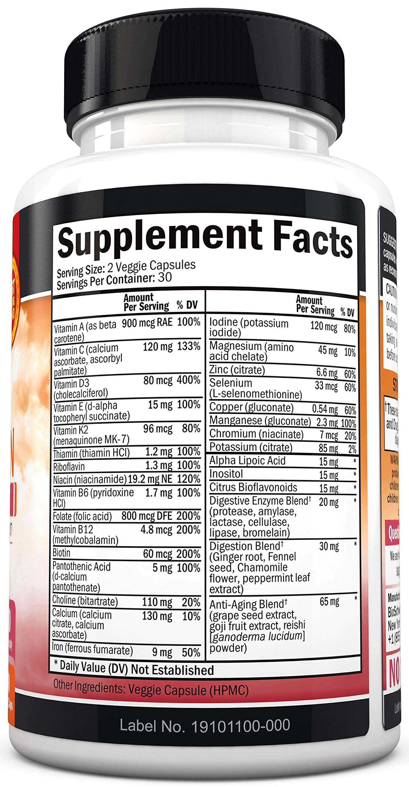 Women's Multivitamin with Vitamin D3 - Immunity & Joint Support - 60 Ct