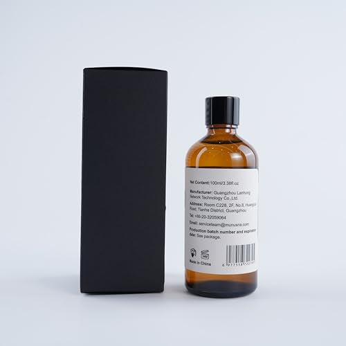 MUNUSNA Vanilla Essential Oil – 100% Natural & Pure (100ml) for Skin Care & Aromatherapy
