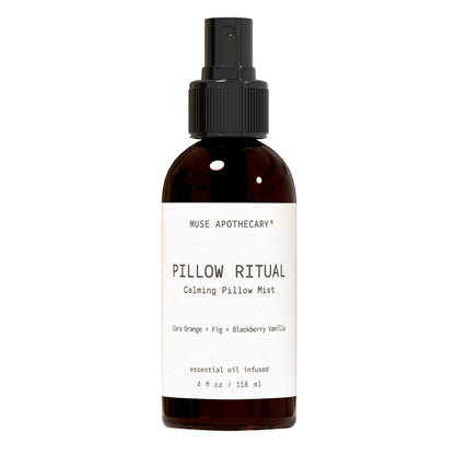 Muse Apothecary Pillow Ritual - Aromatic Pillow Mist & Linen Spray | Cara Orange + Fig + Blackberry Vanilla, 4 oz