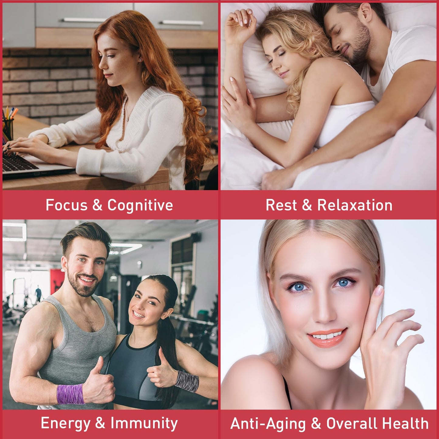 Mushroom Gummies with Cordyceps & Reishi – Brain, Energy, Focus, Immunity & Rest (60 Count)