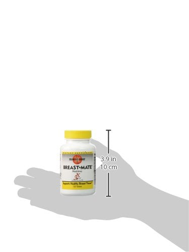 Mushroom Wisdom Breast-Mate Vegi-Tablets 120 Count – Made in USA