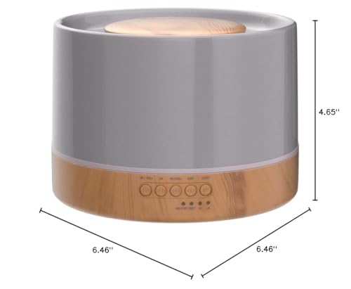 Muson Essential Oil Diffuser: Sound Machine & Aromatherapy Humidifier (White)