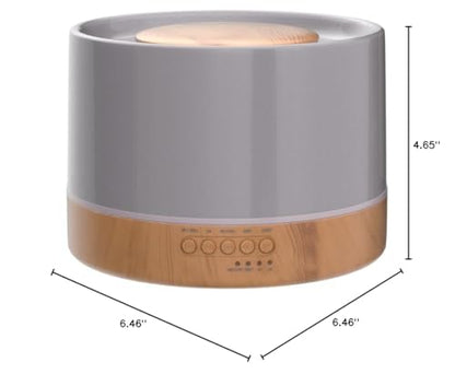 Muson Essential Oil Diffuser: Sound Machine & Aromatherapy Humidifier (White)