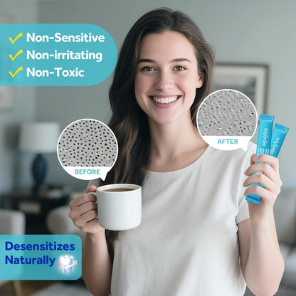 MySmile Nano Hydroxyapatite Mouthwash for Sensitive Teeth – Travel Size, 30 Packets