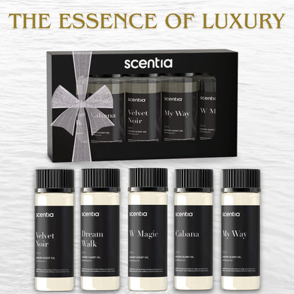 My Way Hotel Diffuser Oil – 5x20ml Gift Set Inspired by Luxury 5-Star Hotels
