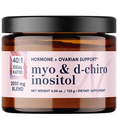 Myo-Inositol & D-Chiro Inositol Powder 40:1 for Women | 60 Servings