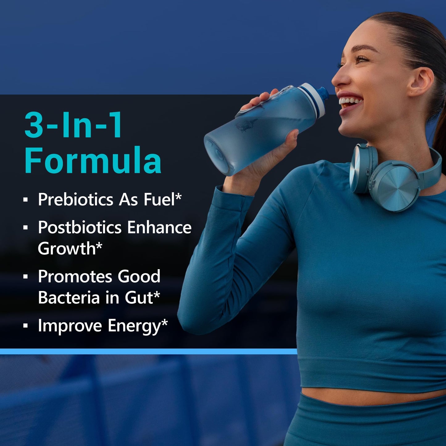 MyoActivo 60 Billion CFU Probiotic – 8 Strains, Prebiotics & Postbiotics