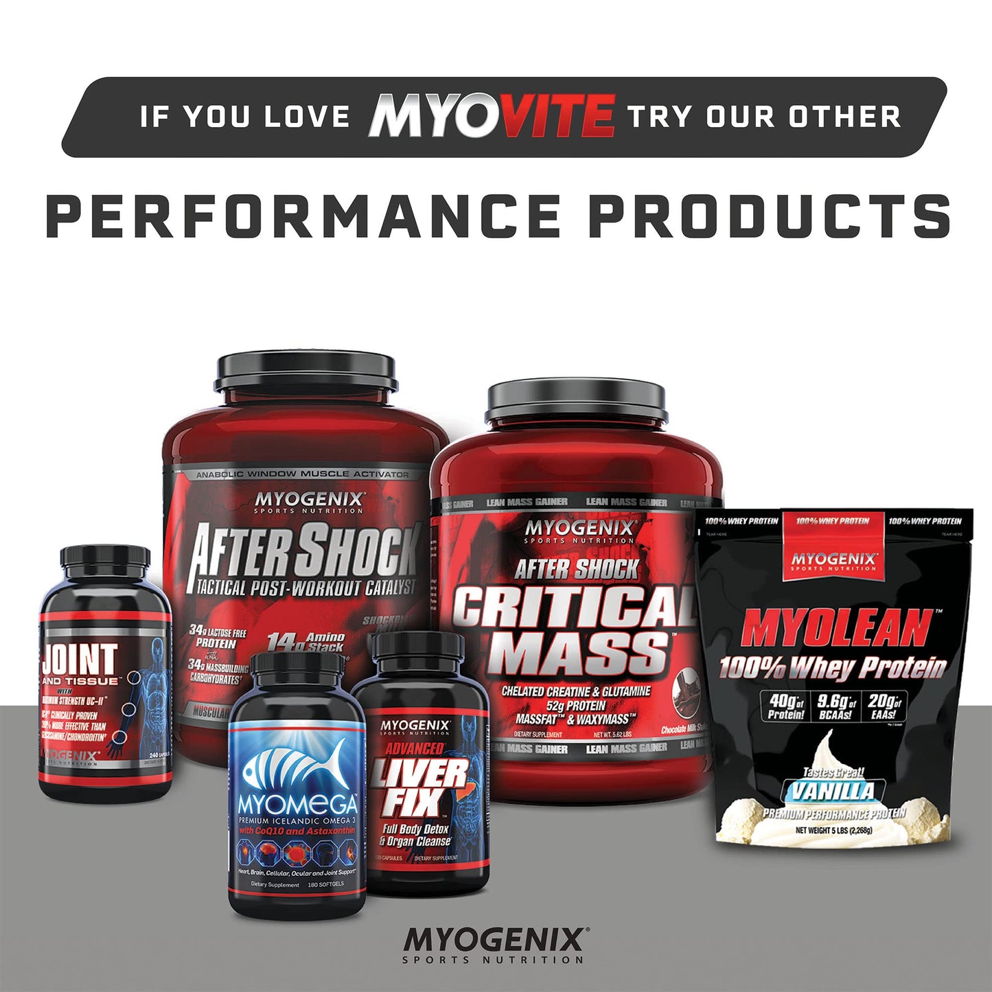 Myogenix Myovite Multivitamin – Daily Pack for Athletes – 44 Convenient Packets