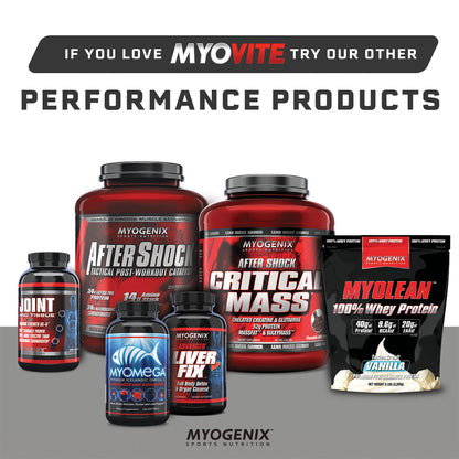 Myogenix Myovite Multivitamin – Daily Pack for Athletes – 44 Convenient Packets