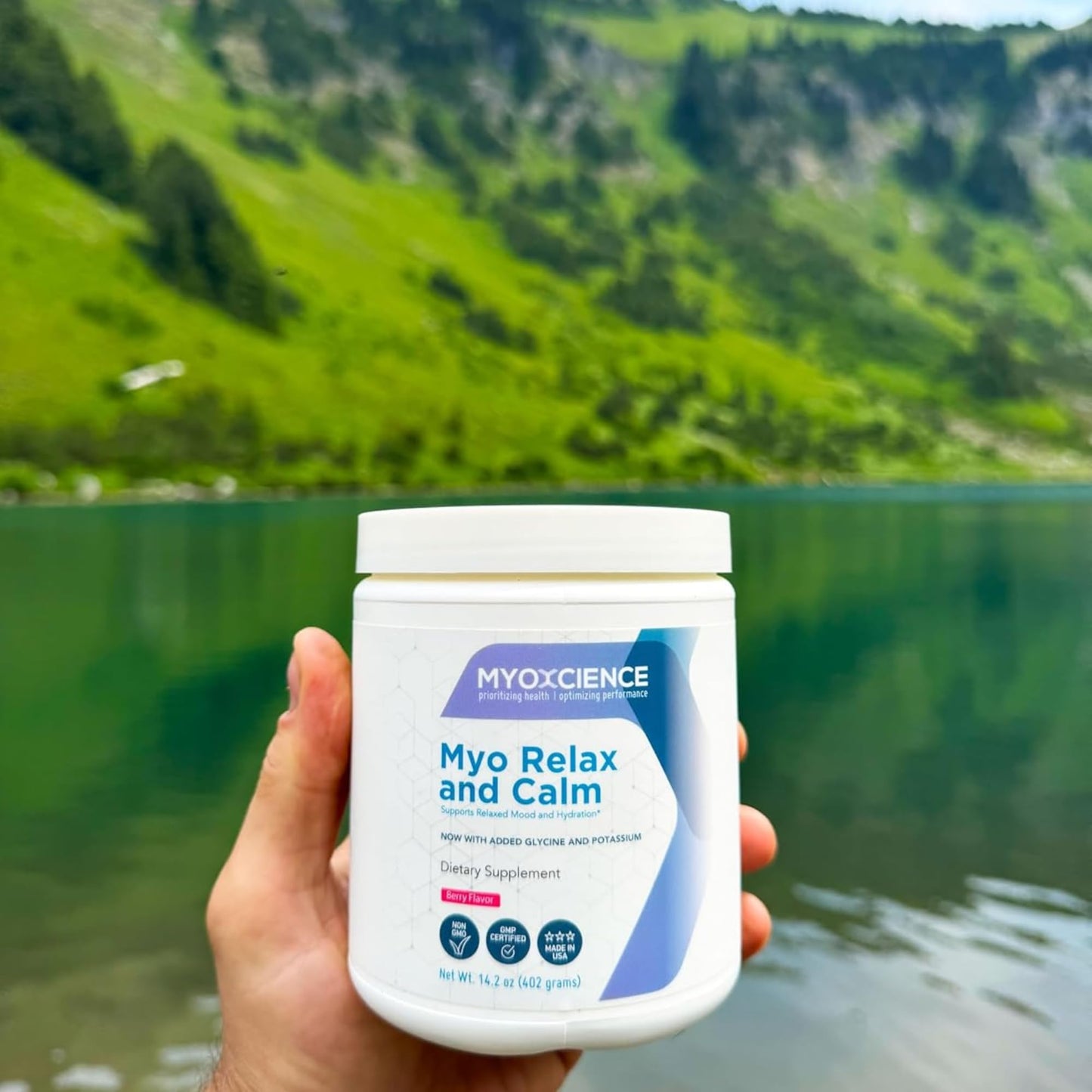 MYOXCIENCE Myo Relax & Calm | Sleep & Mood Support with Myo-Inositol, L-Theanine, Taurine, Magnesium & GABA | Berry Flavor | 60 Servings