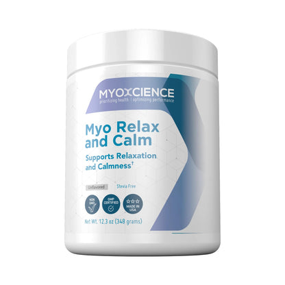 MYOXCIENCE Myo Relax & Calm – Sleep & Neurotransmitter Support (Unflavored, 60 Servings)