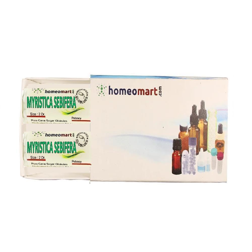 Myristica Sebifera Homeopathy Pellets 6C Potency - Pack of 2 | HomeoMart