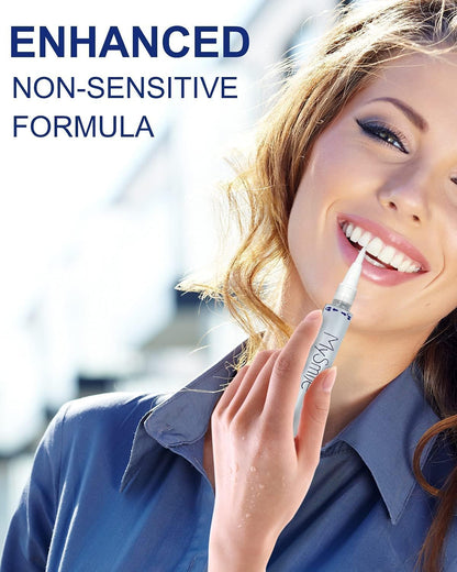 MySmile Teeth Whitening Pen 30+ Treatments – Enamel Safe, Mint Flavor, 10-Minute Whitening