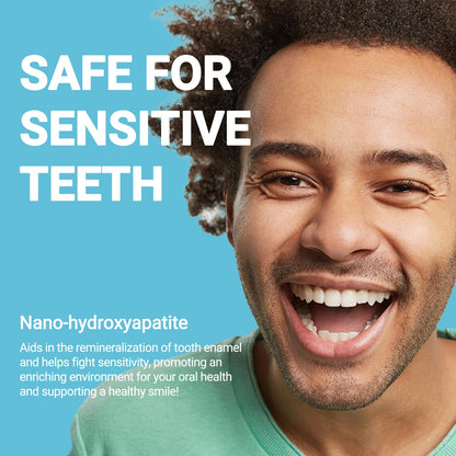 MySmile Toothpaste Tablets - Nano Hydroxyapatite, Fluoride-Free, Coconut Oil Mouthwash Tablets