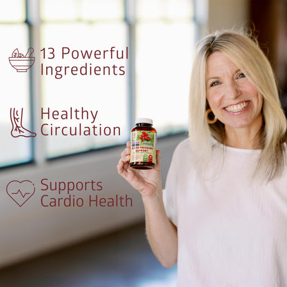 N1N 2-Pack Blood Pressure Support with Hawthorn & Hibiscus, 180 Caps