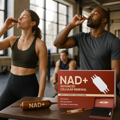 ARSYCHLL NAD Advanced Cellular Renewal - 1200mg NAD Supplement for Skin Aging Support, Energy & Focus - 10 Vials