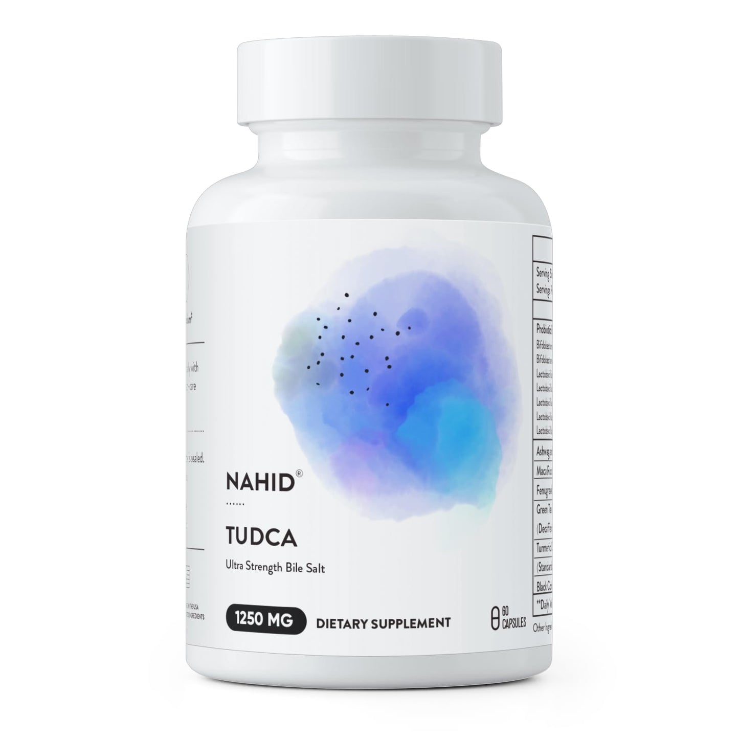 Nahid Liver Support Supplement – 120B CFUs Probiotics, 60 Capsules