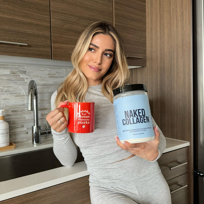 NAKED Collagen Advanced - Grass-Fed Hydrolyzed Collagen with Hyaluronic Acid & Vitamin C | 1.3 lb
