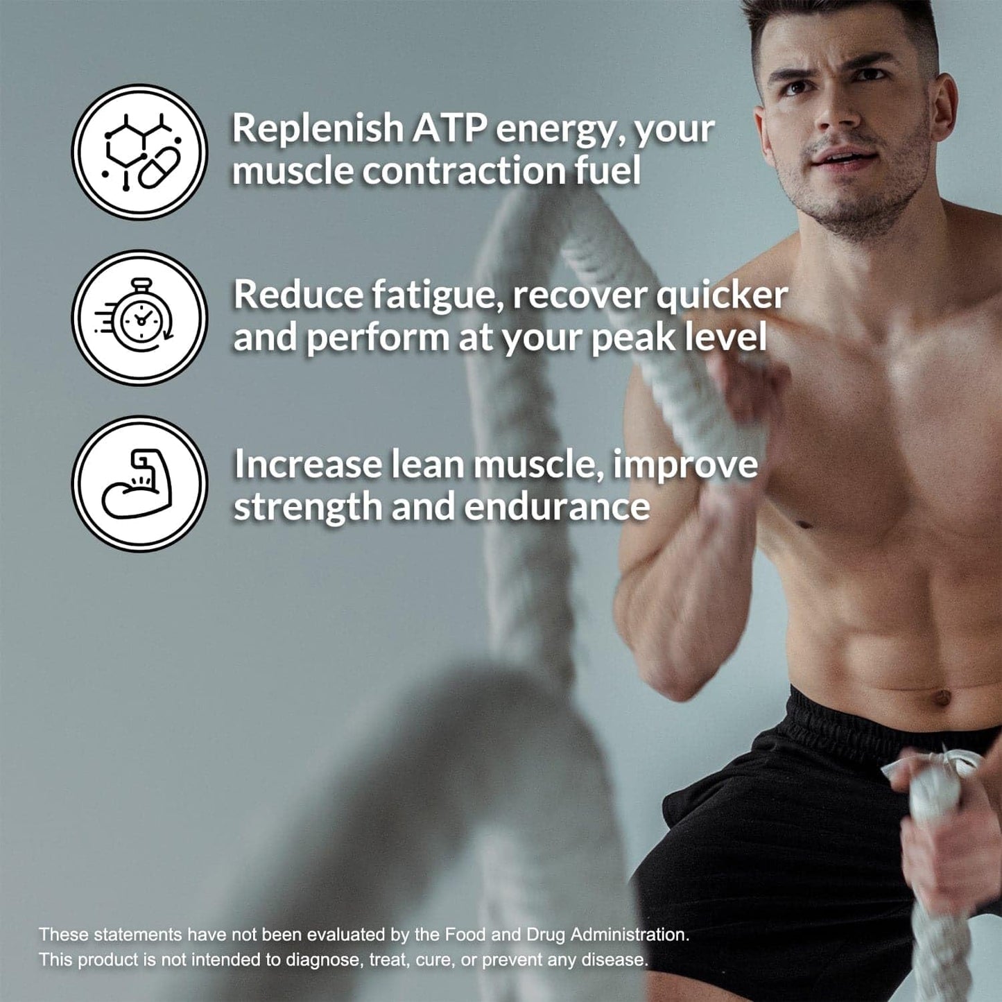 NAKED Pure Lemon Lime Creatine Monohydrate Stick Packs — 30 Pack | Vegan, Non-GMO, Gluten Free
