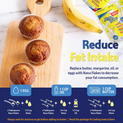 Nutritional Designs Nana Flakes Banana Powder – 100% Natural, Digestive Support (2LB)