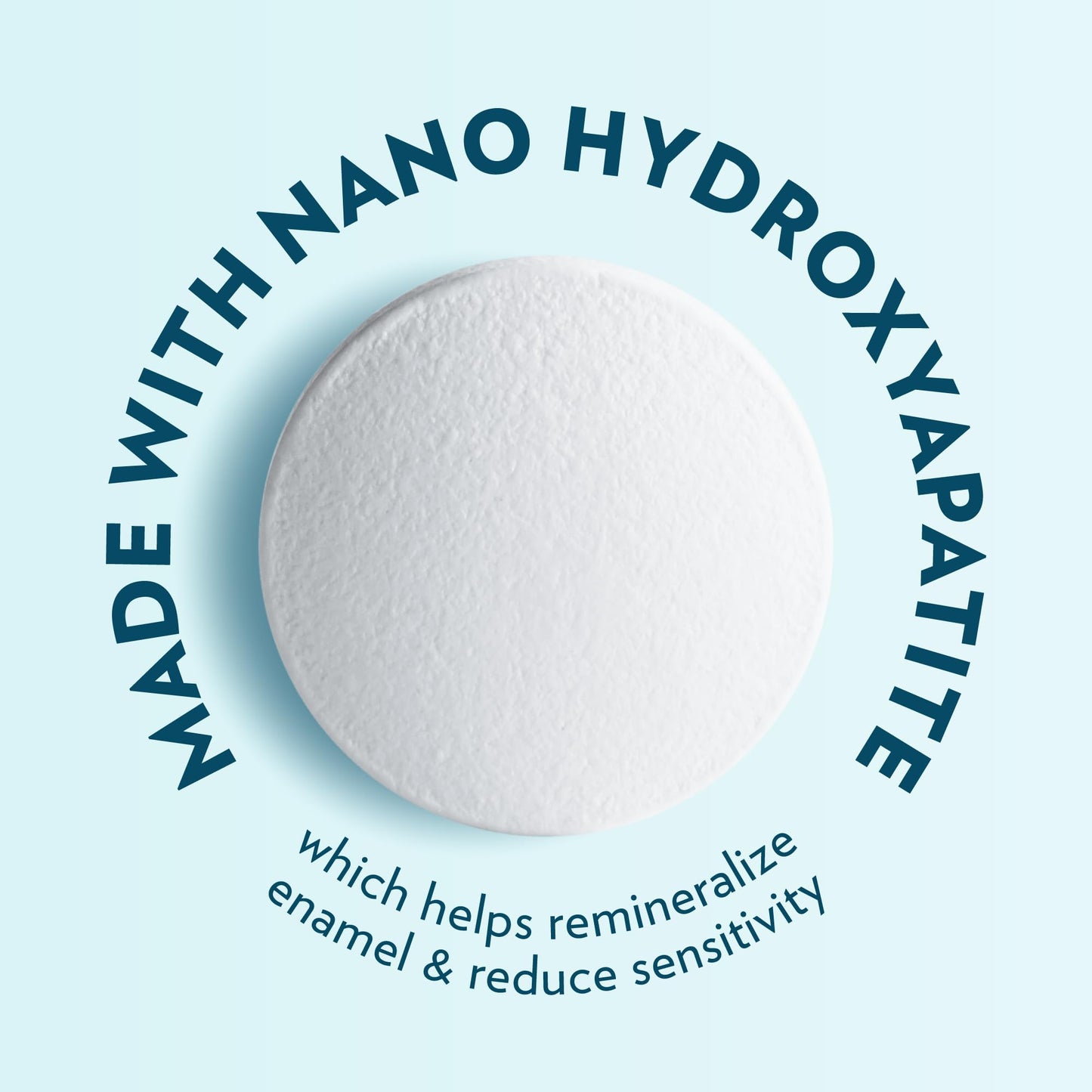 Toothpaste Tablets – Wintergreen | Nano Hydroxyapatite Toothpaste Tablets Chewable | Fluoride Free l 90 Tabs