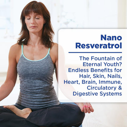 Nanoceutical Nano Liquid Resveratrol – Ultra-Absorption, 30 Servings