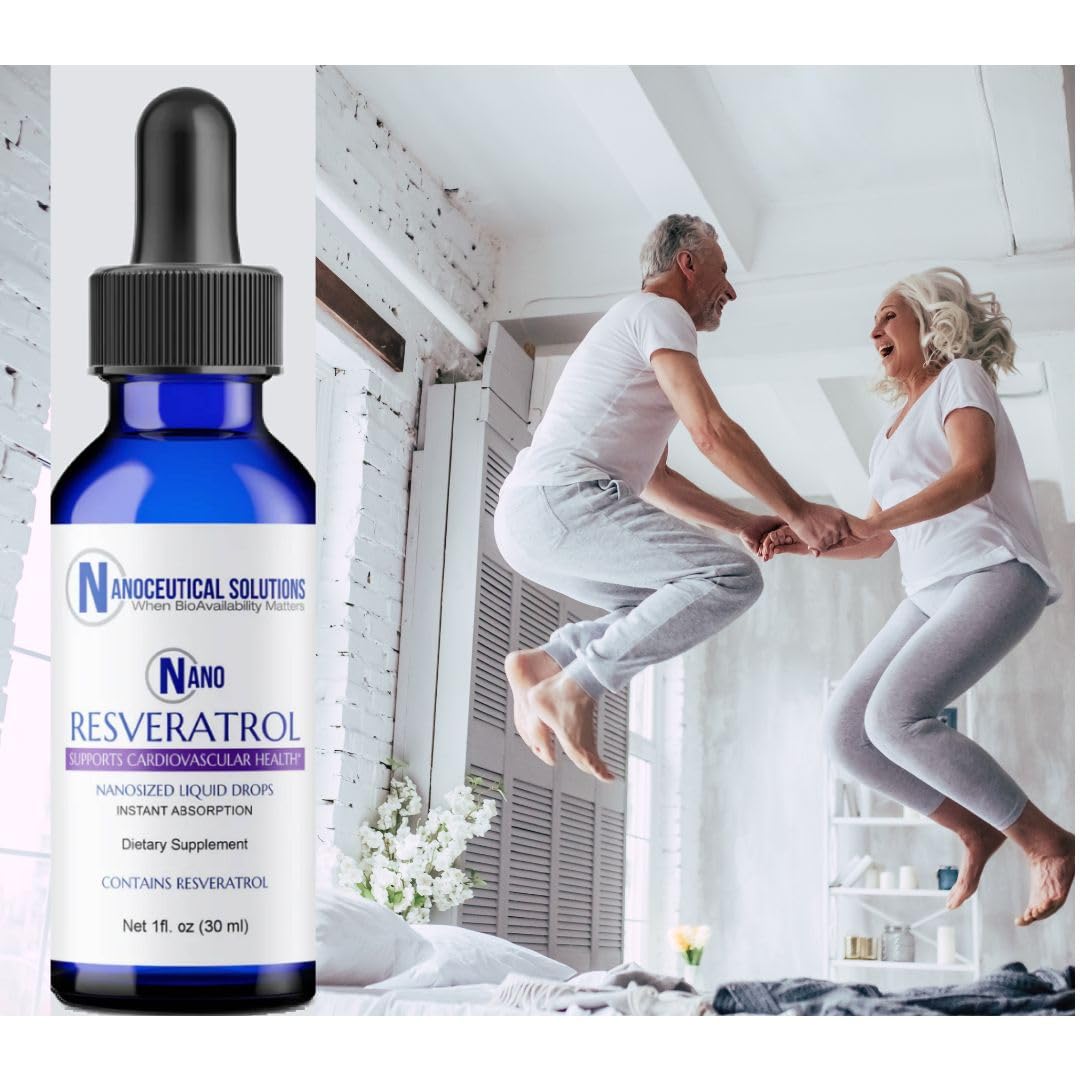 Nanoceutical Nano Liquid Resveratrol – Ultra-Absorption, 30 Servings