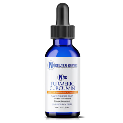 Nano Turmeric Curcumin - Highly Bioavailable Nano Liquid (30 ml) | Organic Vegan Non-GMO