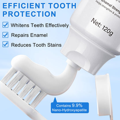 9.9% Hydroxyapatite Toothpaste – Enamel Protection & Strengthening (2PC) – Gentle Mint