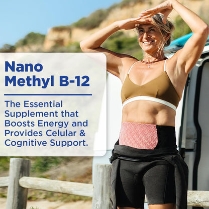 NANO Methyl B-12 1000MCG Methylcobalamin Nano Drops – Instant Absorption Berry Flavor