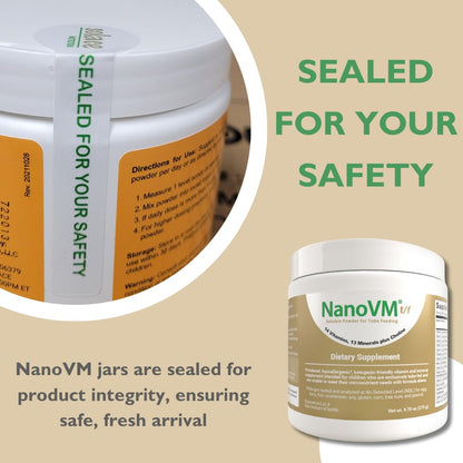 NanoVM t/f – Allergen-Free Kids Multivitamin for Tube Feeding (275g) | Solace Nutrition