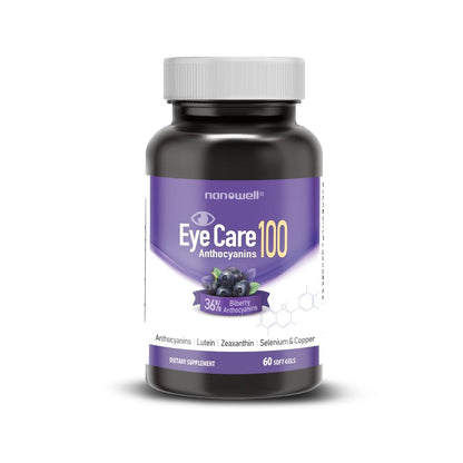 NANOWELL EyeCare Anthocyanins 100 – Eye Health Supplement