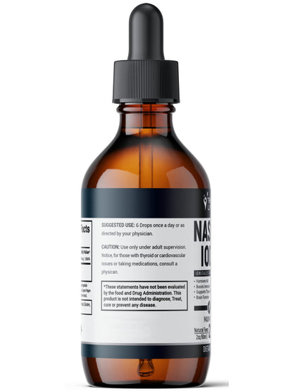 Nascent Iodine Supplement | 2800mcg | Potassium Iodide | Iodine Drops | 100% Vegan | Clear Color | Large 2oz