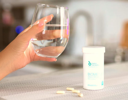 Native Formulas Biome V3 Probiotic, Prebiotic, & Fulvic Minerals Supplements - 35 Billion CFU - 6 Strains - 60 Vegan Capsules - Women & Men - FODMAP Friendly - Supports Digestive, Immune & Gut Health