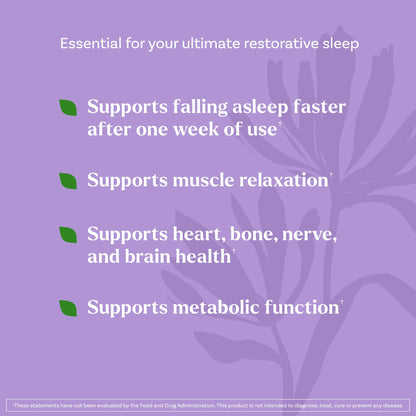 Natrol Sleep + Restore Calming Drink Mix with Magnesium Glycinate, GABA, Lemon Chamomile – 10 Stick Packs