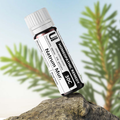 Natrum Muriaticum 30C Homeopathic Remedy – 270 Pellets (Lactose-Free)