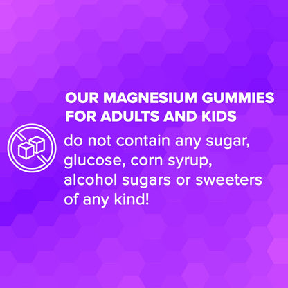 Natural BioScience Sugar Free Magnesium Gummies – Calming Anti-Stress & Sleep Support
