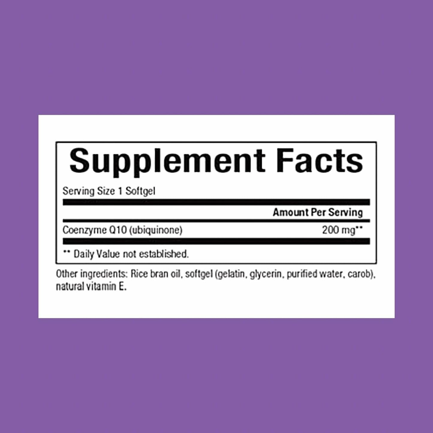 Natural Factors Coenzyme Q10 400 mg - Antioxidant Support for Cellular Energy & Heart Health - 30 Softgels