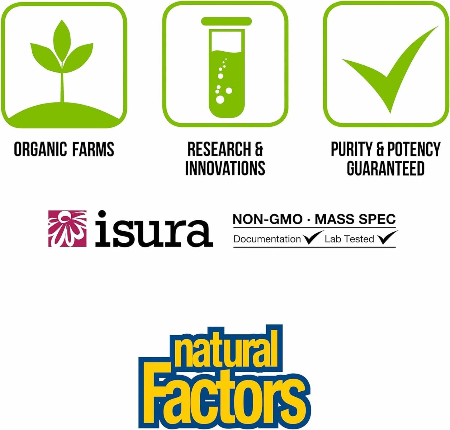 Natural Factors Whole Earth & Sea Organic Fermented Greens — Vegan, Unflavored, 13.8 oz