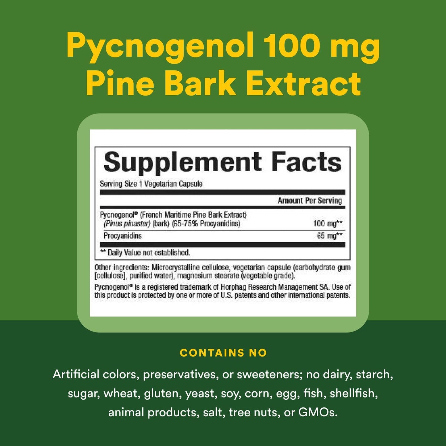 Natural Factors, Pycnogenol 100 mg, Antioxidant Support for Healthy Aging, 30 Capsules