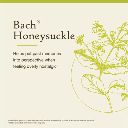 Bach Original Flower Remedies Honeysuckle – Emotional Balance (20mL)