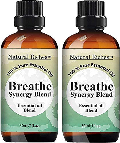 Natural Riches Breathe Essential Oil Blend – Breathe Easy 2x30 ml