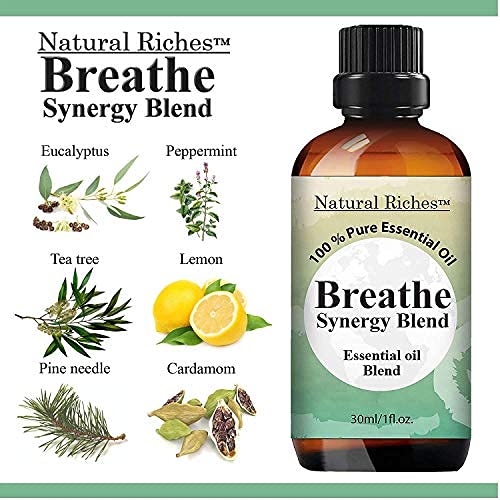 Natural Riches Breathe Essential Oil Blend – Breathe Easy 2x30 ml